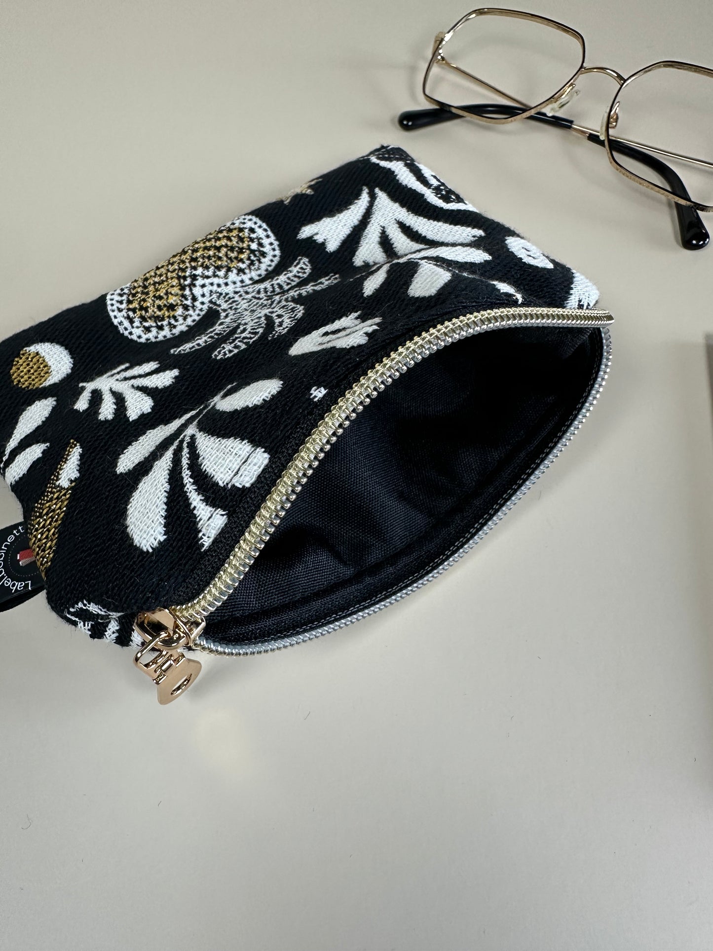 Porte carte Mage Noir