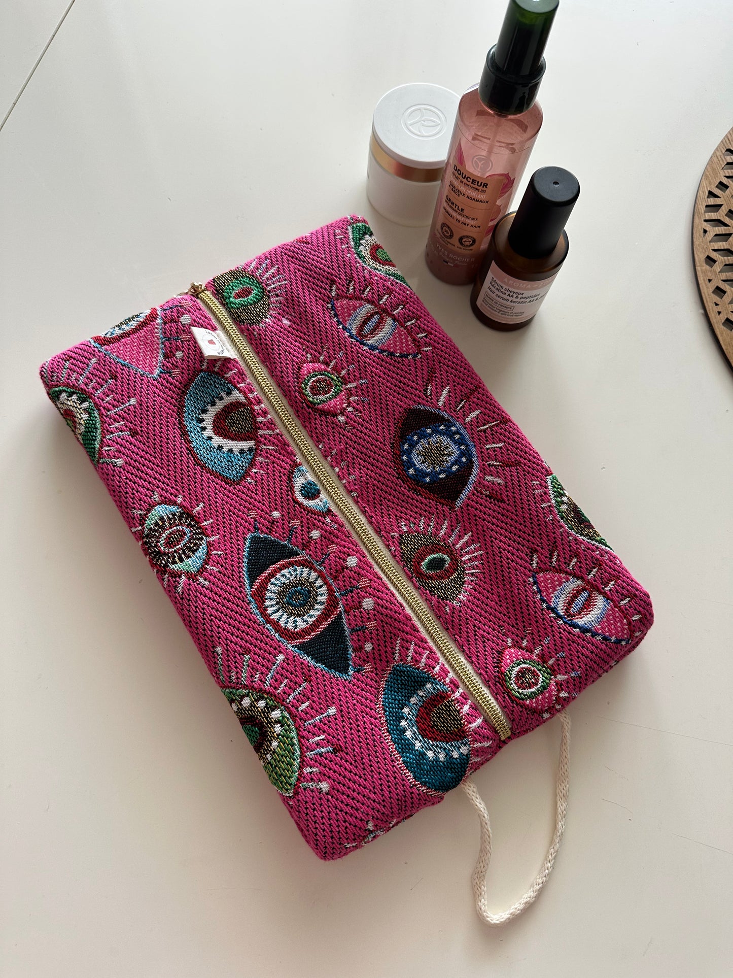 Trousse de toilette Slim Regards Rose