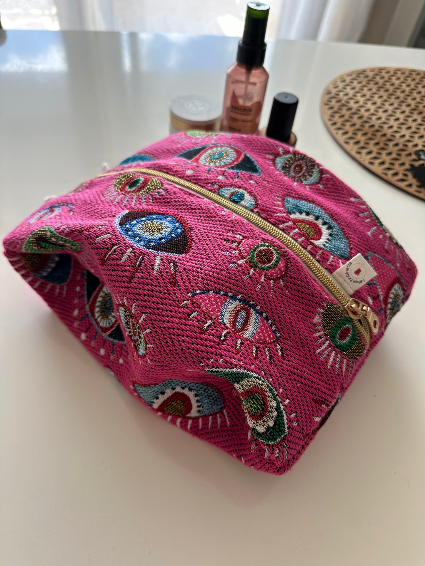 Trousse de toilette Slim Regards Rose